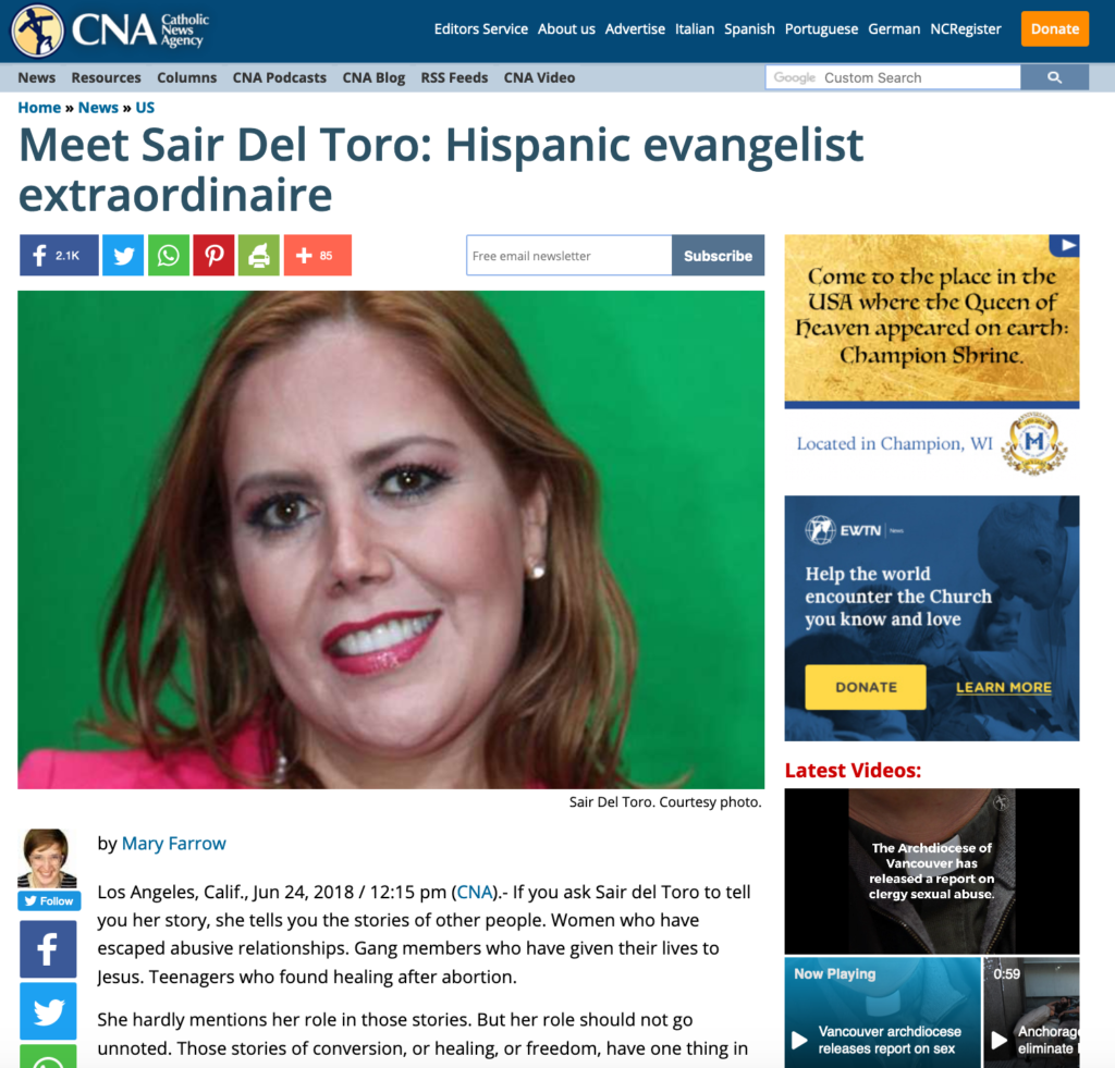 Sair del Toro CNA