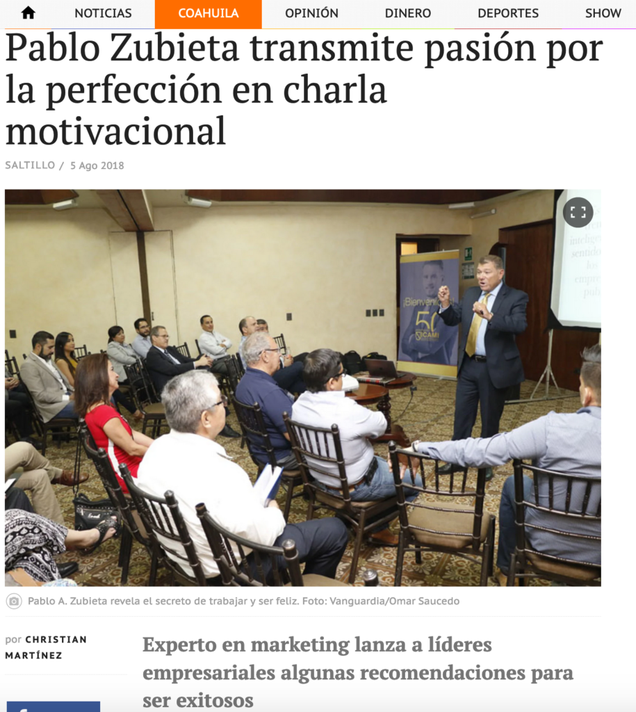 Pablo Z en Vanguardia